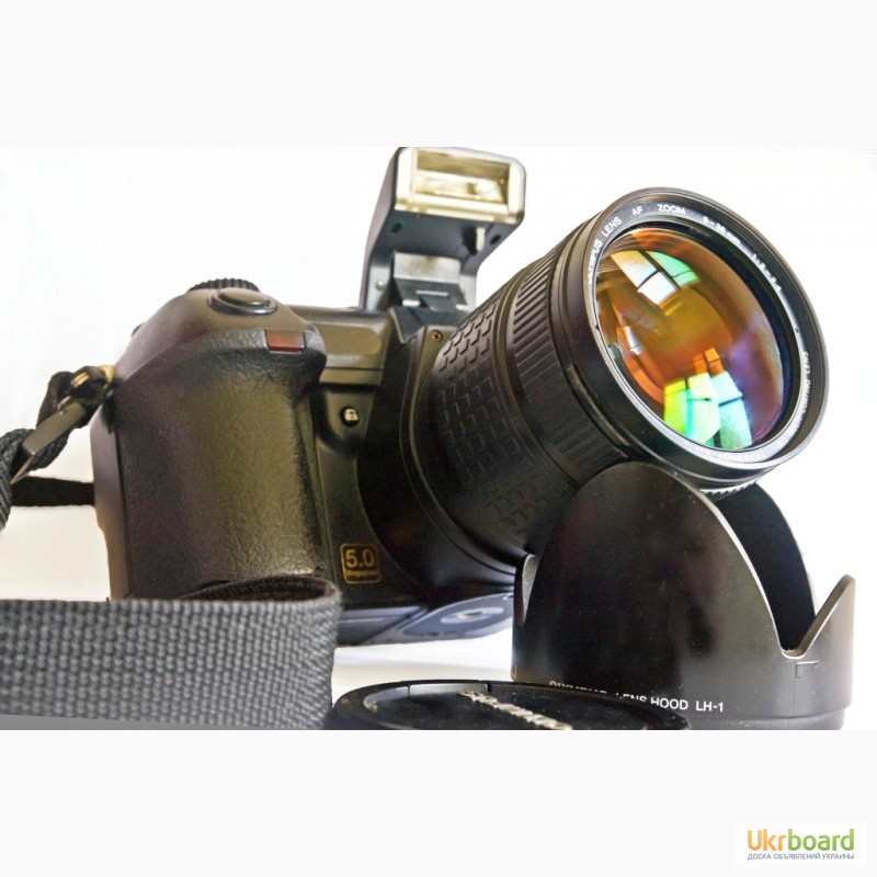 Фото 4. Цифровой зеркальный фотоаппарат «Olympus Е-20». Состояние идеальное, коробочный комплект