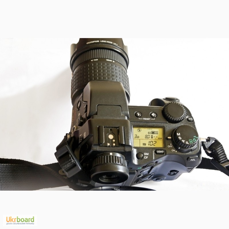 Фото 5. Цифровой зеркальный фотоаппарат «Olympus Е-20». Состояние идеальное, коробочный комплект