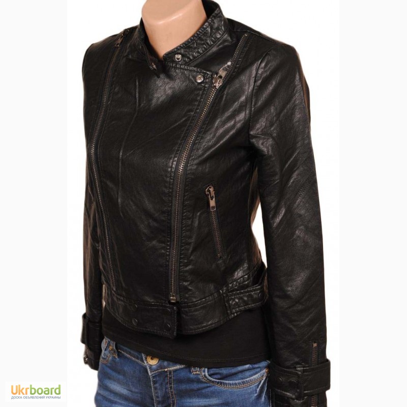 Фото 3. Куртки женские демисезонные (джинс, эко-кожа) оптом от 330 грн