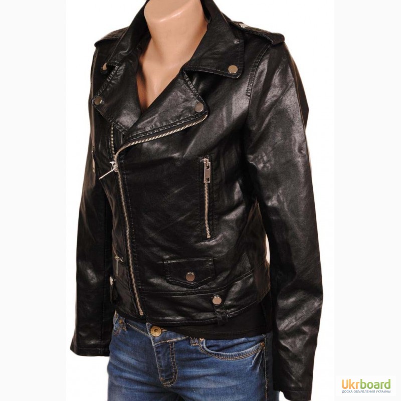 Фото 6. Куртки женские демисезонные (джинс, эко-кожа) оптом от 330 грн