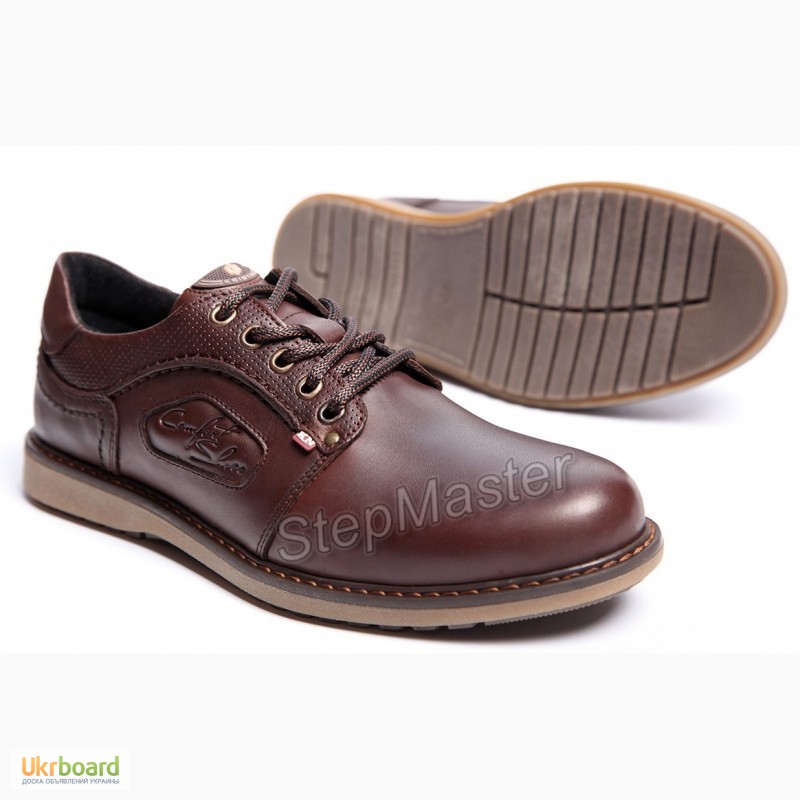 Фото 11. Кожаные туфли Kristan Premium Leather Brown