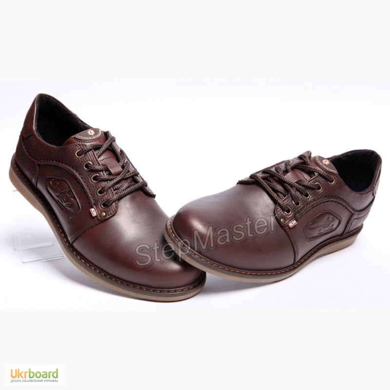 Фото 2. Кожаные туфли Kristan Premium Leather Brown