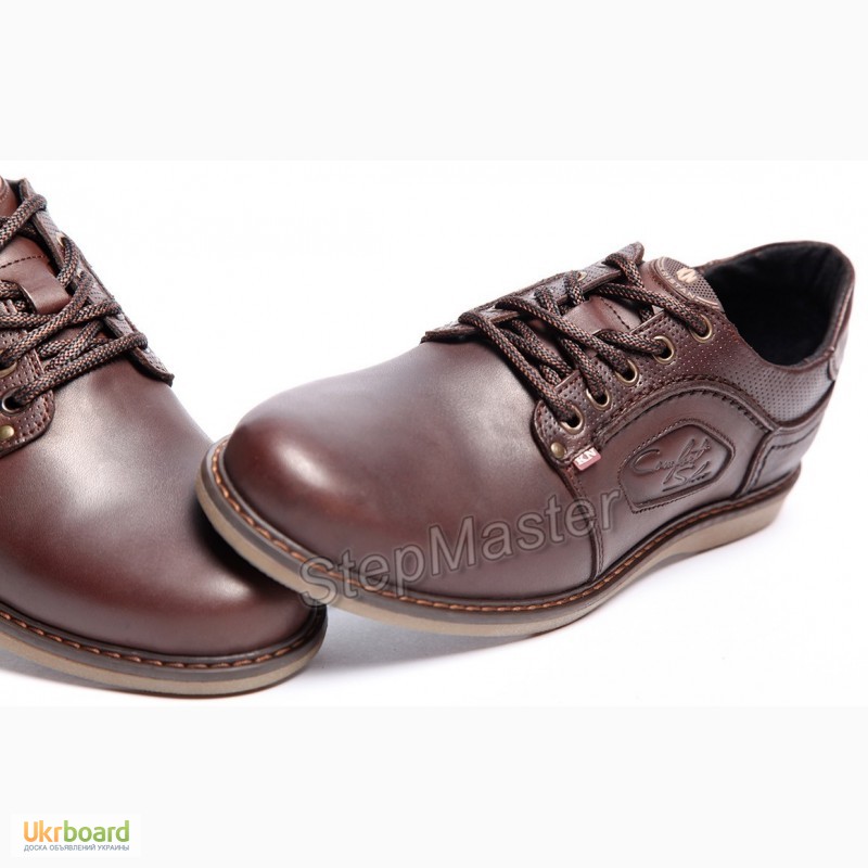 Фото 3. Кожаные туфли Kristan Premium Leather Brown