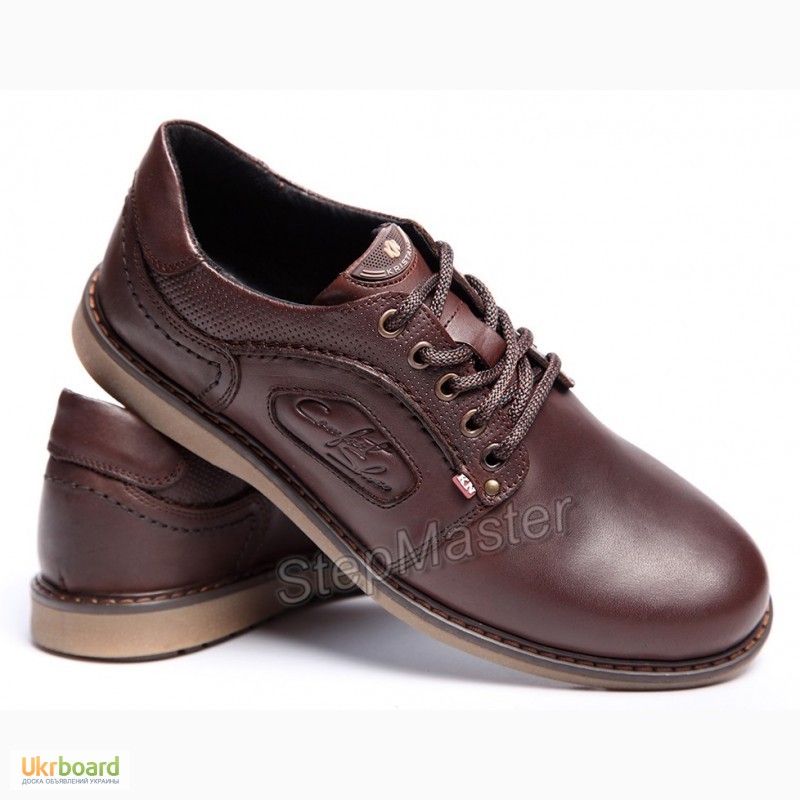 Фото 5. Кожаные туфли Kristan Premium Leather Brown