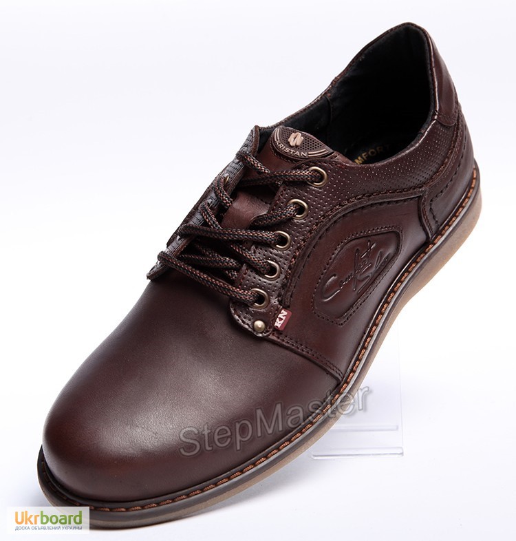 Фото 6. Кожаные туфли Kristan Premium Leather Brown