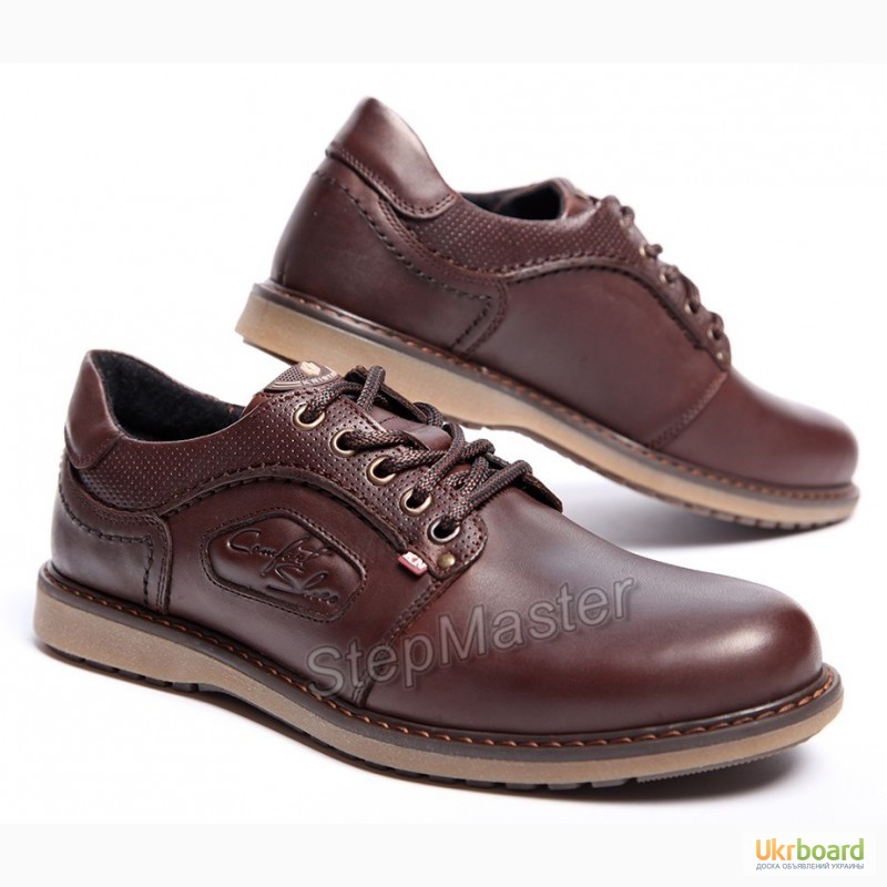 Фото 8. Кожаные туфли Kristan Premium Leather Brown