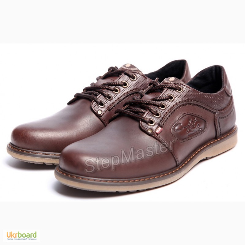Фото 9. Кожаные туфли Kristan Premium Leather Brown