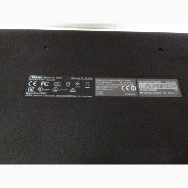 Фото 6. Ноутбук Asus X540s, продам дешево, фото, опис компютера