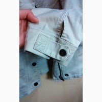 Джинсовая куртка (коттон) пиджак жакет косуха на замке и кнопках от HM 36/S/44