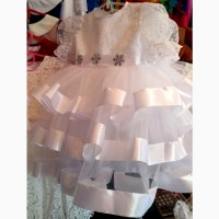 Нарядное платье Бабочки для девочек 2-3 года, цвета разные- S236