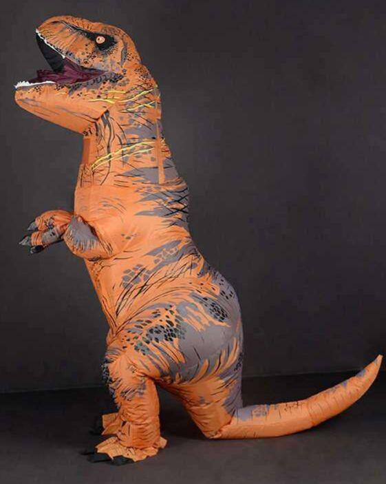 Фото 7. Прокат Надувной костюм динозавра T-Rex (Тиранозавр)