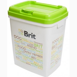 Контейнер для хранения корма Брит Кер, пластик Brit Care на 15 кг