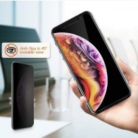 Защитное стекло Анти-шпион STR Privacy 3D Full-Screen для iPhone Xs Max/11/12 Pro Max
