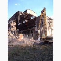 Промышленный демонтаж, снос зданий и сооружений. Разрушение бетонных и железобетонных конс