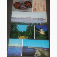 Набор открыток. Соловецкие острова. 16 открыток 1982 год