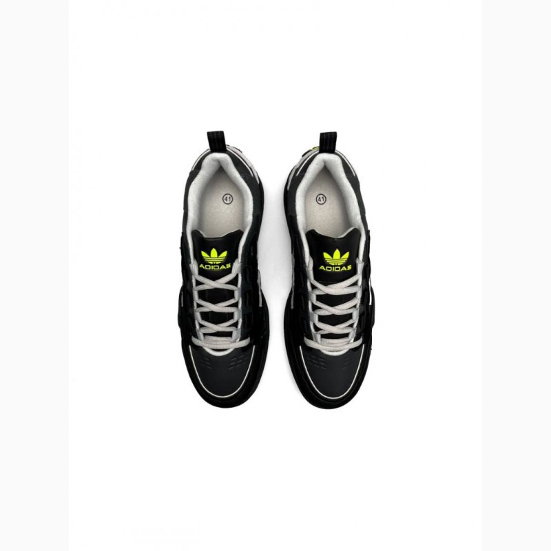 Фото 4. Adidas Originals ADI2000 Gray Green кроссовки мужские черные