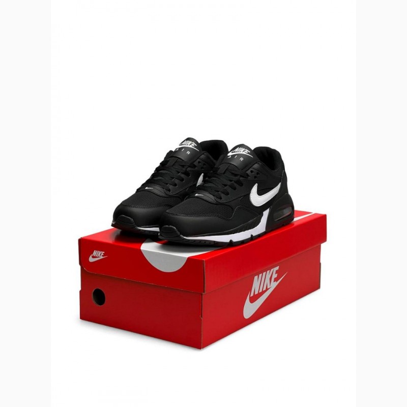 Фото 10. Nike Air Max Correlate Black White - кроссовки мужские черные