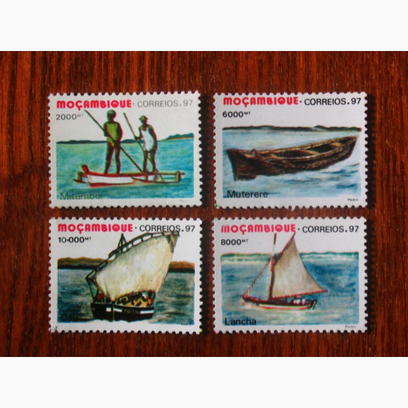 Фото 5. Добірка марок Мозамбіку, 24 серії