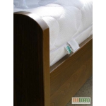 Кровать двуспальная Венеция из натурального дерева - бук щит или