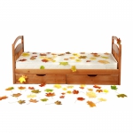 Новые односпальные кровати из натурального дерева