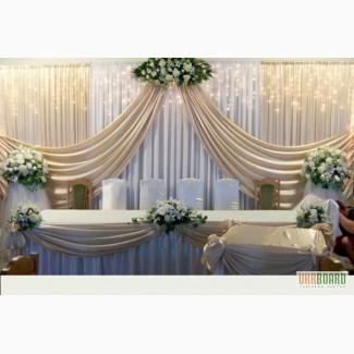 Чехлы киев, свадебное оформление киев, венчальная арка прокат киев