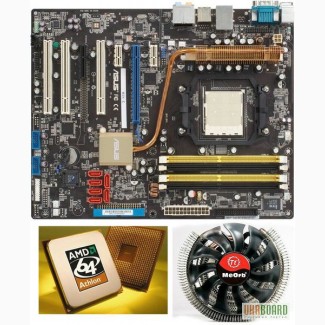 Материнская плата Asus M2N-E + Процессор AMD Athlon 64 3500+