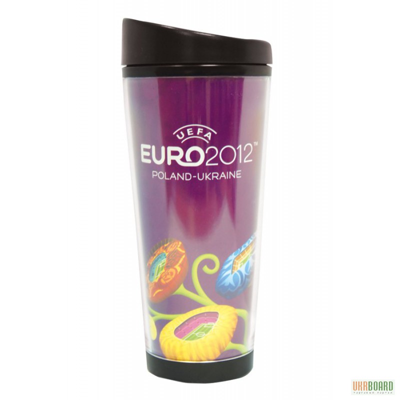 Уникальная термо-кружка с символикой Евро 2012
