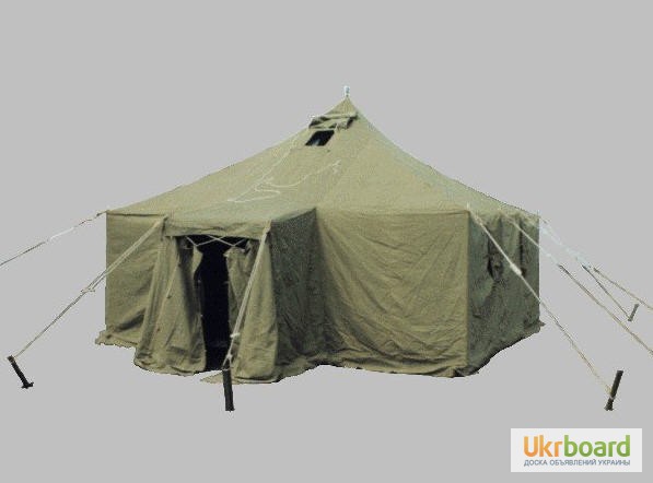 Фото 2. Брезент, палатка военная большая, тенты, навесы, пошив