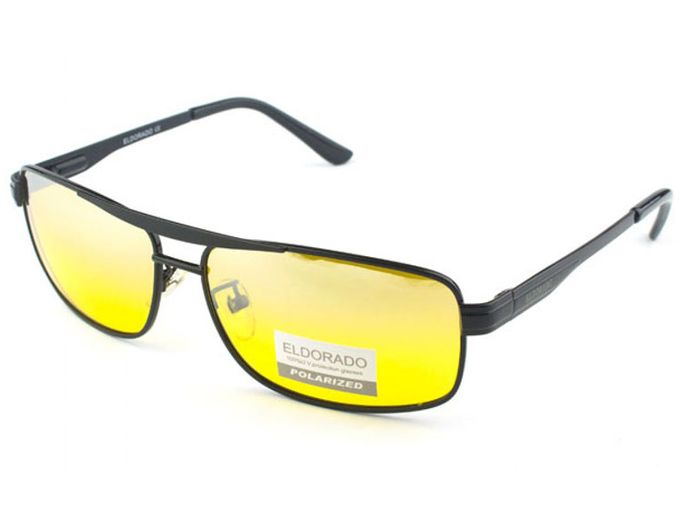 Фото 13. Очки-антифары Eldorado (очки для ночного вождения, очки для ночной езды, очки для водителей)