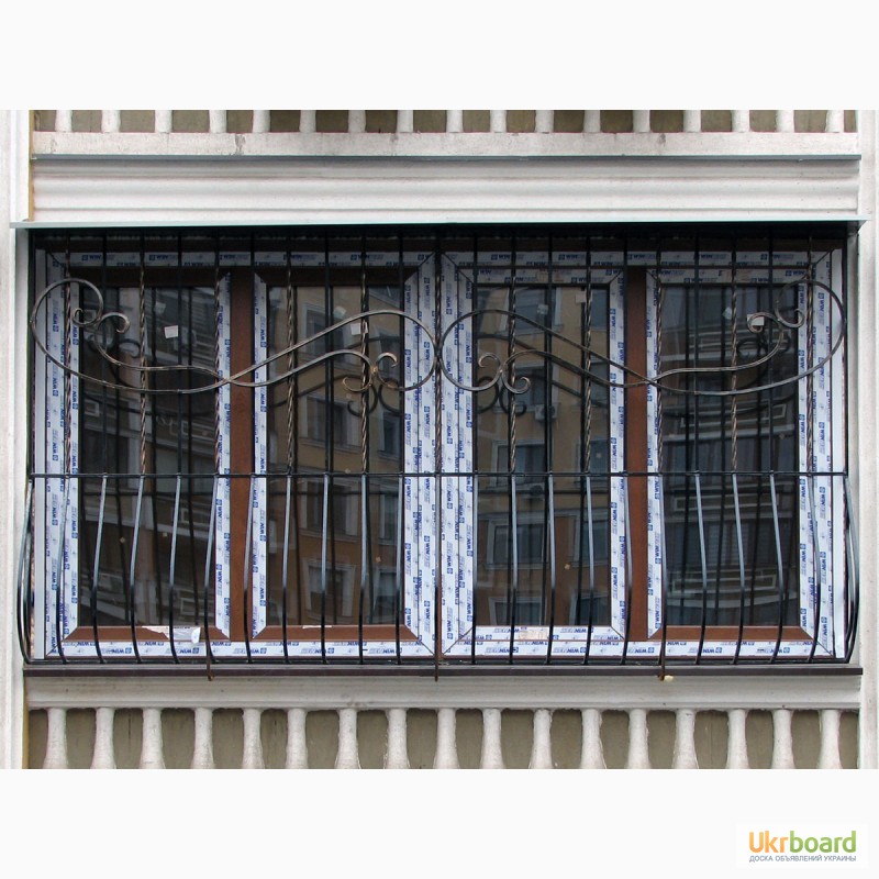 Фото 3. Решетки защитные на окна и двери, изготовление и монтаж