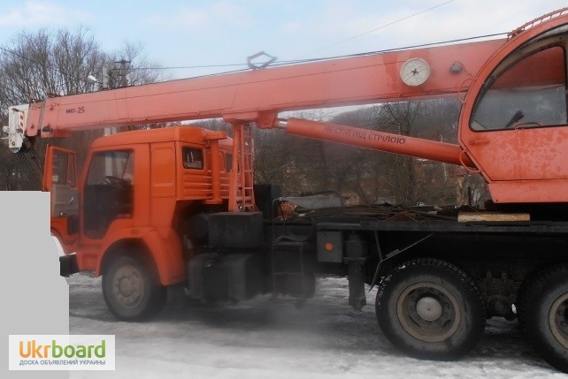 Фото 4. Продаем автокран Ульяновец МКТ-25.1, 25 тонн, КАМАЗ 53215, 2006 г.в