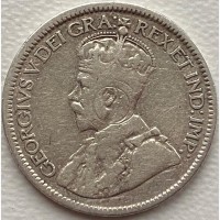 Канада 10 центов 1918 год СЕРЕБРО!!!!! к161