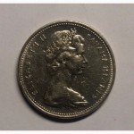 Багамы 25 центов 1966 год