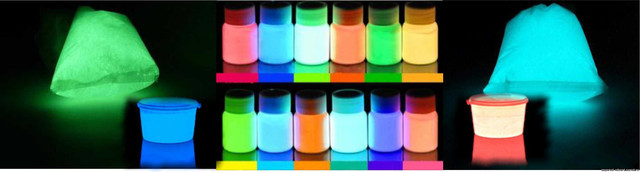 Фото 11. Люминофор, флуоресцент, светящиеся краски, светящаяся краска, фосфор