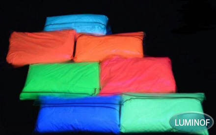 Фото 5. Люминофор, флуоресцент, светящиеся краски, светящаяся краска, фосфор