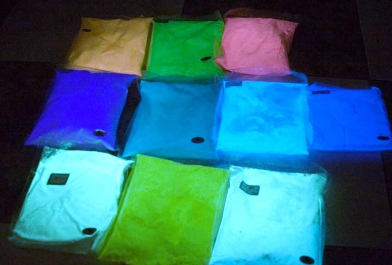 Фото 6. Люминофор, флуоресцент, светящиеся краски, светящаяся краска, фосфор