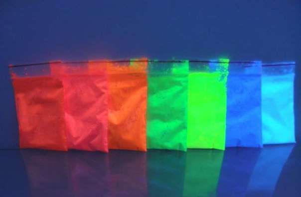 Фото 7. Люминофор, флуоресцент, светящиеся краски, светящаяся краска, фосфор