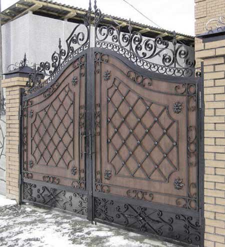 Фото 5. Ворота металлические Николаев цена фото