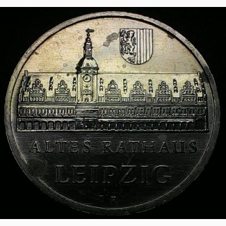 Германия 5 марок 1984 год Старая Ратуша!!!!!!! РЕДКАЯ