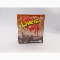 Презервативы Love is (Лав из) англиское качество + секс комиксы в пачке для разогрева