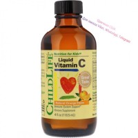 ChildLife Essentials Liquid Vitamin C 118.5 ml. ЧайлдЛайф Жидкий витамин C, витамин С