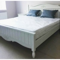 Деревяне ліжко Катаріна Прованс стиль