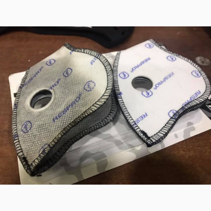Фото 5. Защитная маска респиратор Respro для тира. Защита от пороховых газов и свинца