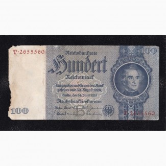 100 марок 1935г. Т-2655560. Германия