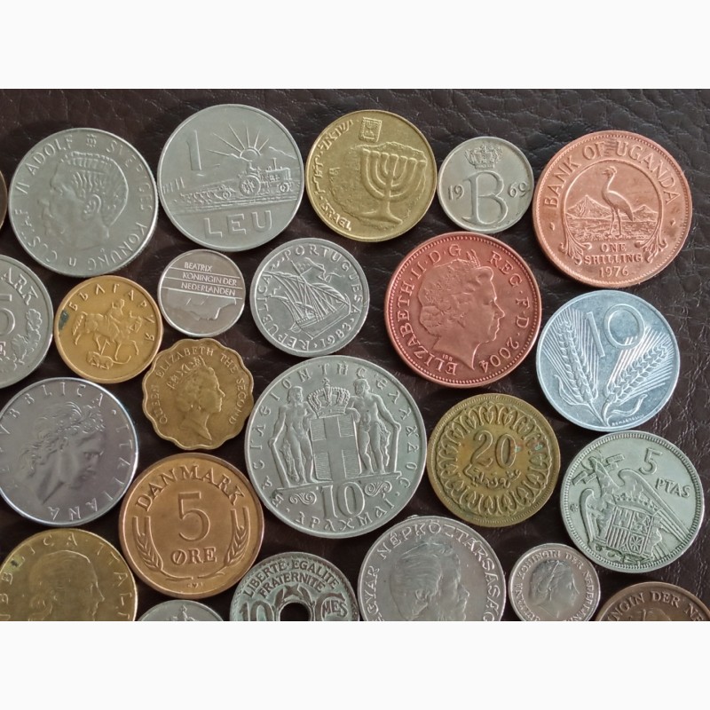 Фото 3. Монети країн світу 50 шт. 2