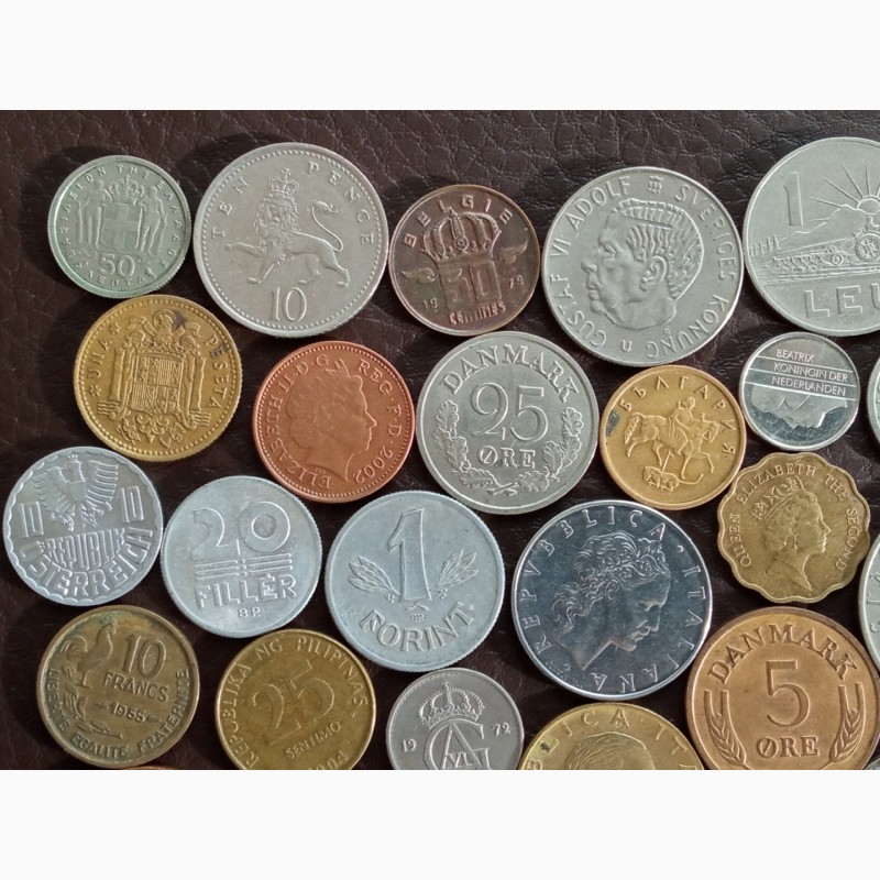 Фото 6. Монети країн світу 50 шт. 2