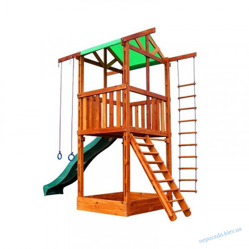 Фото 3. Игровая детская площадка для дачи (башня с горкой)