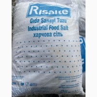 Соль пищевая 1 помол, 25 кг Risalte Турция