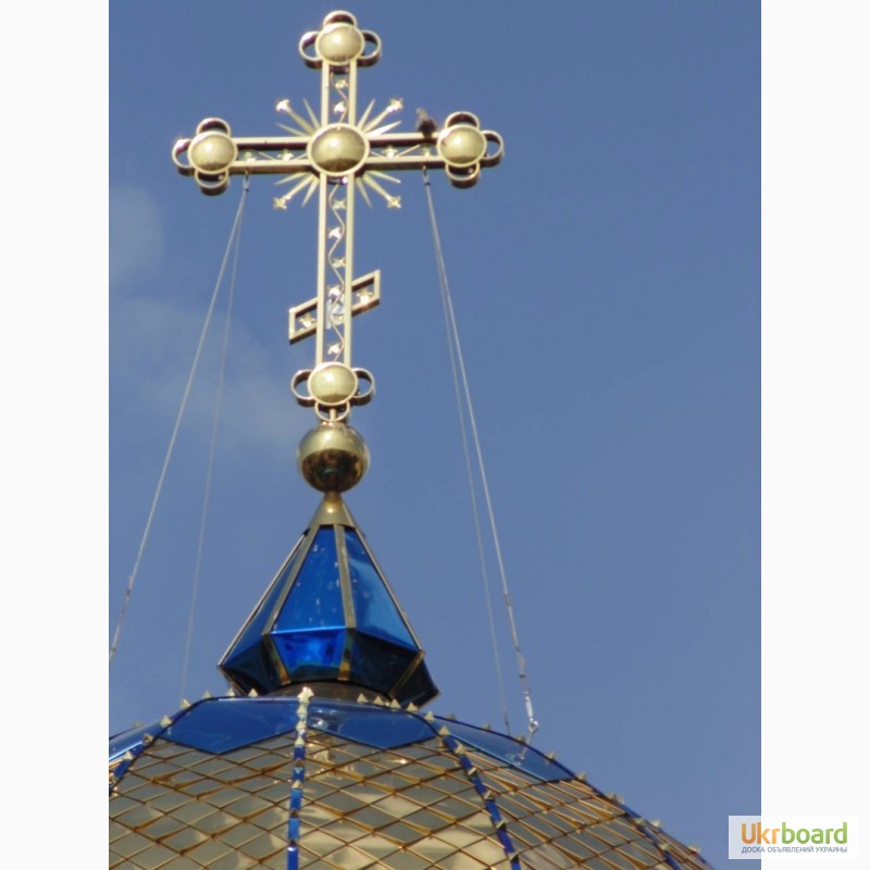 Фото 2. Изготовление и продажа крестов на купола