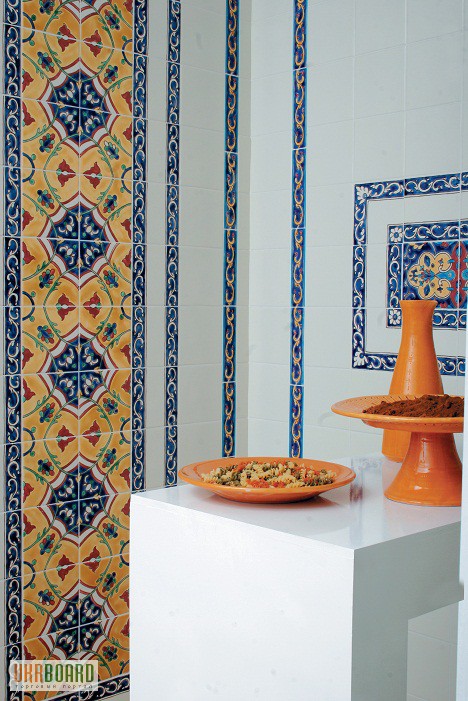 Фото 4. Керамическая плитка в Восточном и Марокканском стиле